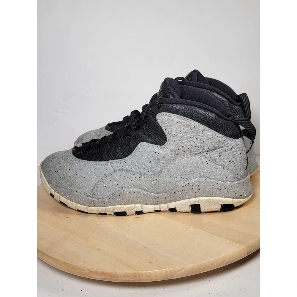 Air Jordan 10 Retro 310805-062 'Cement' Men's Size 11.5
